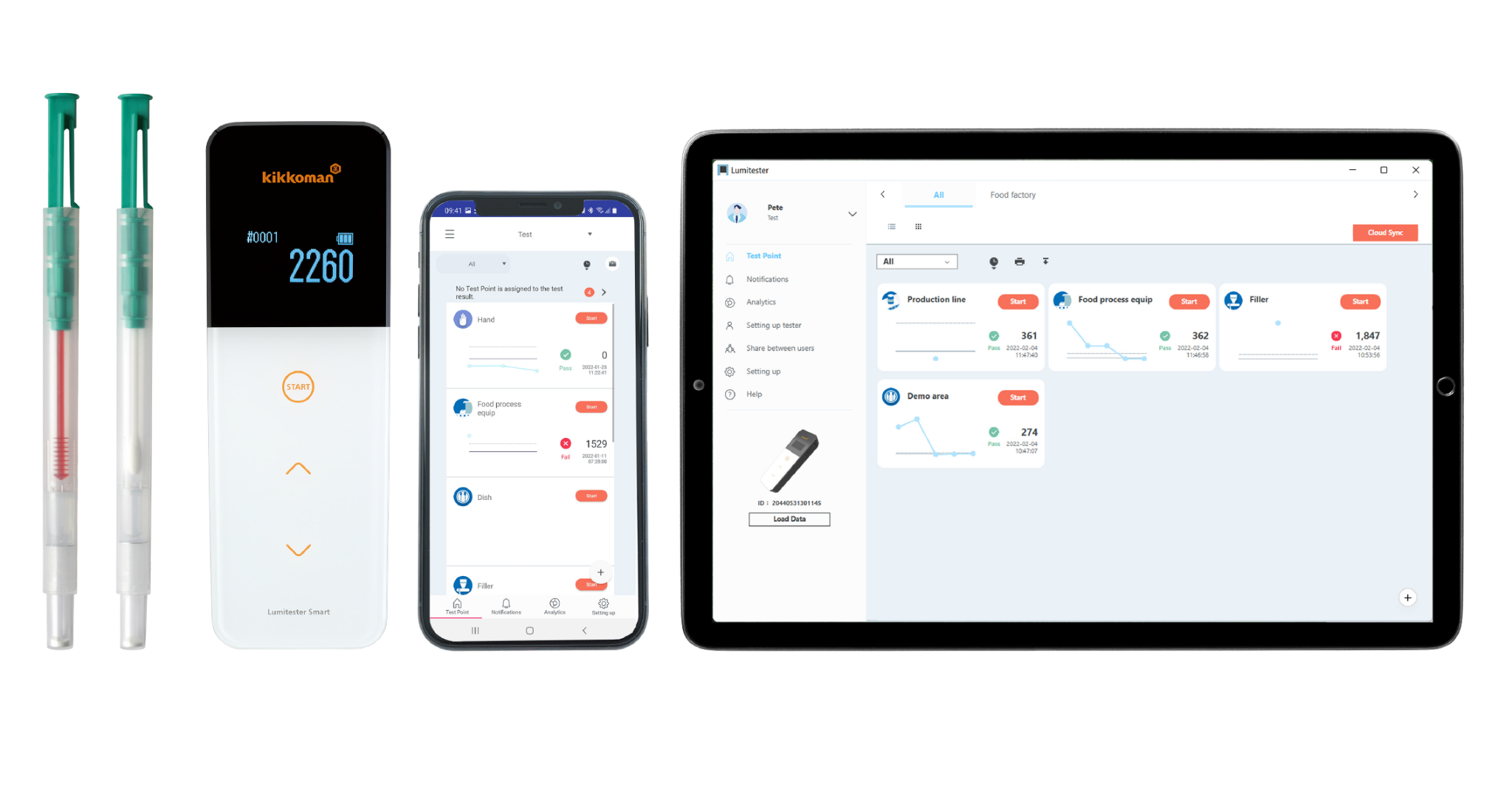 Medición con App